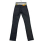 Nudie Jeans Black Cotton Jeans Denim