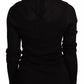 Dolce & Gabbana Black Turtleneck Slim Fit Pullover Sweater