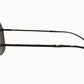 Dolce & Gabbana DG2250 Black Metal Full Rim Square Eyewear Sunglasses