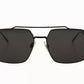Dolce & Gabbana DG2250 Black Metal Full Rim Square Eyewear Sunglasses