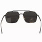Dolce & Gabbana DG2250 Black Metal Full Rim Square Eyewear Sunglasses