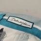 Dolce & Gabbana Blue Striped Silk Tapered Pants