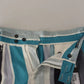 Dolce & Gabbana Multicolor Striped Silk Tapered Pants