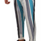 Dolce & Gabbana Multicolor Striped Silk Tapered Pants