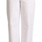 Dolce & Gabbana White MONICA Boot Cut Cotton Denim Jeans