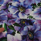 Dolce & Gabbana Purple Floral Print Tapered Cotton Pants