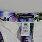 Dolce & Gabbana Purple Floral Print Tapered Cotton Pants