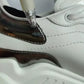 Dolce & Gabbana White Silver DAYMASTER Leather Sneakers Men Shoes