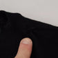 Dolce & Gabbana Black Crewneck Long Sleeves Pullover Sweater