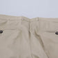 Dolce & Gabbana Beige Cotton Chino Men Formal Pants