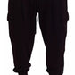 Dolce & Gabbana Bordeaux Cotton Cargo Jogger Sweatpants Pants