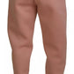 Dolce & Gabbana Pink Polyester Sweatpants Jogger Pants