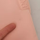 Dolce & Gabbana Pink Polyester Sweatpants Jogger Pants