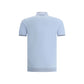 MooRER Light Blue Cotton Polo Shirt