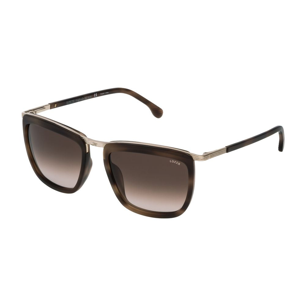 Lozza Gold Metal Sunglasses