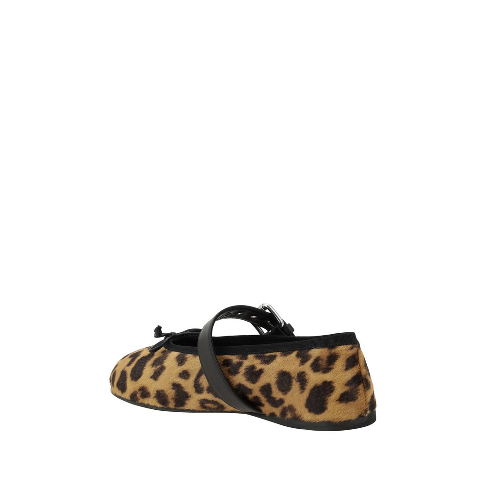 Miu Miu Animal print Ballerinas