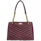 Michael Kors Whitney Medium Chain Shoulder Bag Purse Oxblood