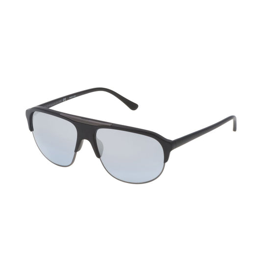 Lozza Black Acetate Sunglasses