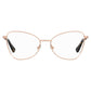 Moschino Gold Metal Glasses (Frames)