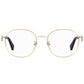 Moschino Rose Gold Metal Glasses (Frames)