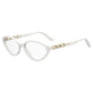 Moschino White Acetate Glasses (Frames)