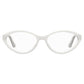 Moschino White Acetate Glasses (Frames)