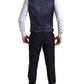 Dolce & Gabbana Black 3 Piece Single Breasted MARTINI Suit