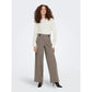 Jacqueline De Yong Brown Polyester Pant