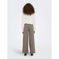 Jacqueline De Yong Brown Polyester Pant