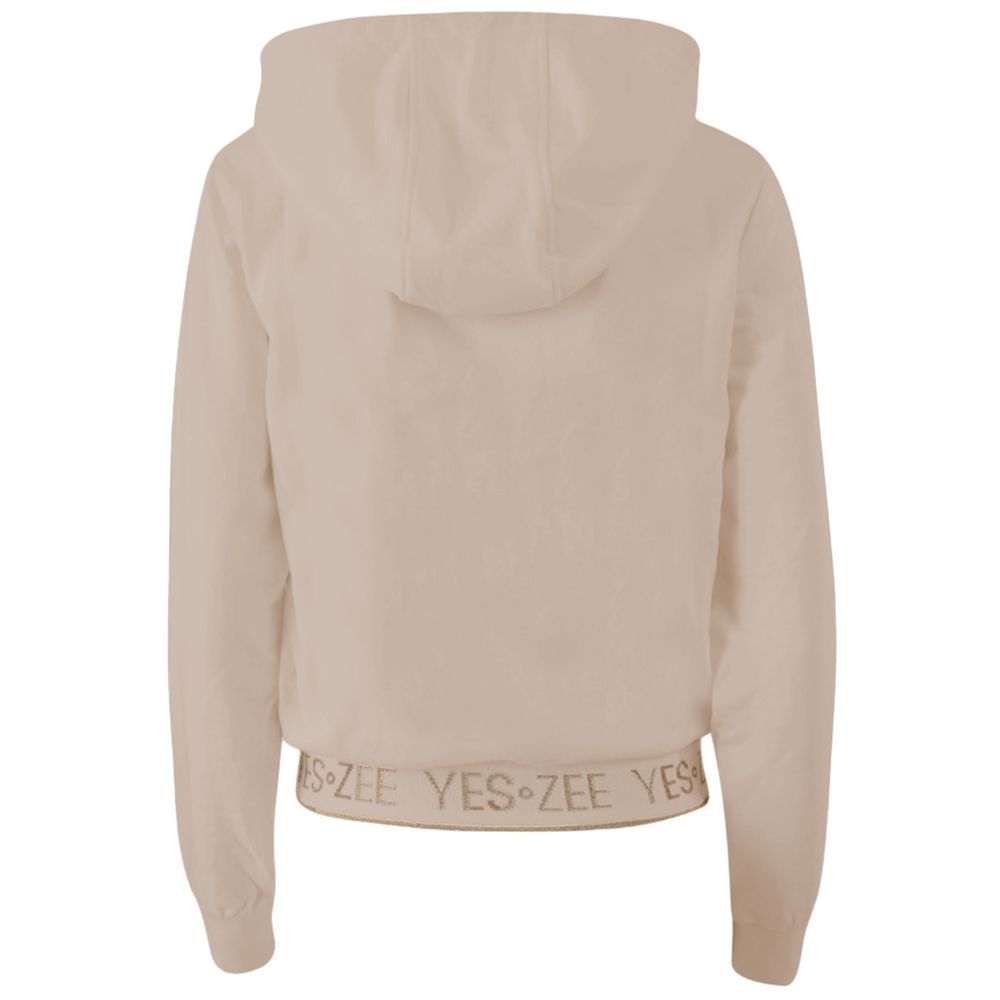 Yes Zee Beige Cotton Sweater