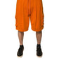 Dolce & Gabbana Orange Cotton Men Casual Cargo Bermuda Shorts