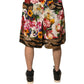 Dolce & Gabbana Multicolor Floral Cotton Men Bermuda Shorts