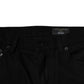Dolce & Gabbana Black Crown Cotton Stretch Skinny Denim Jeans