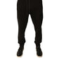 Dolce & Gabbana Black Cotton Jogger Men Sweatpants Pants