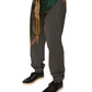 Dolce & Gabbana Multicolor Patchwork Cotton Jogger Sweatpants Pants