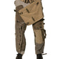 Dolce & Gabbana Multicolor Reconstructed Flight Cargo Pants