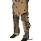 Dolce & Gabbana Multicolor Reconstructed Flight Cargo Pants