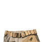 Dolce & Gabbana Multicolor Reconstructed Flight Cargo Pants