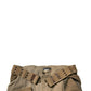 Dolce & Gabbana Multicolor Reconstructed Flight Cargo Pants