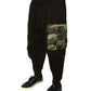 Dolce & Gabbana Black Camouflage Cotton Jogger Cargo Pants