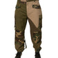 Dolce & Gabbana Multicolor Patchwork Flight Cargo Pants