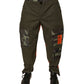 Dolce & Gabbana Multicolor Camouflage Jogger Cargo Pants