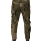 Dolce & Gabbana Multicolor Camouflage Cotton Pants