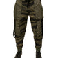 Dolce & Gabbana Green Cotton Jogger Cargo Pants
