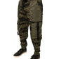 Dolce & Gabbana Green Cotton Jogger Cargo Pants
