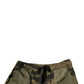 Dolce & Gabbana Green Cotton Jogger Cargo Pants
