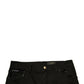 Dolce & Gabbana Black Logo Cotton Stretch Skinny Denim Jeans