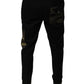Dolce & Gabbana Black Cotton Men Cargo Casual Pants
