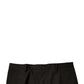 Dolce & Gabbana Black Cotton Men Cargo Casual Pants