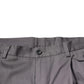 Dolce & Gabbana Dark Gray Mid Waist Dress Pants